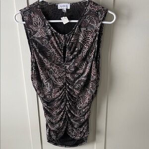 Evereve Patterned Sleeveless Top